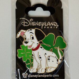 Disney DLP (101 Dalmatians) Puppy / Lucky Clover Pin
